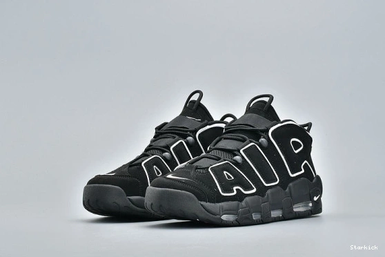 White More OG 414962-002 Air Uptempo Nike Black and 0205